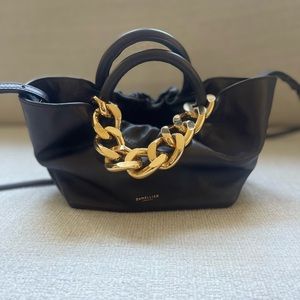 NEW DeMellier Mini Los Angeles Leather Tote Espresso